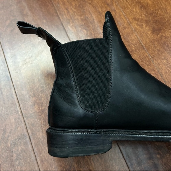 Rag & Bone Dartford Chelsea Boot in Black Leather, Size 7.5 EU37.5 - Picture 14 of 16